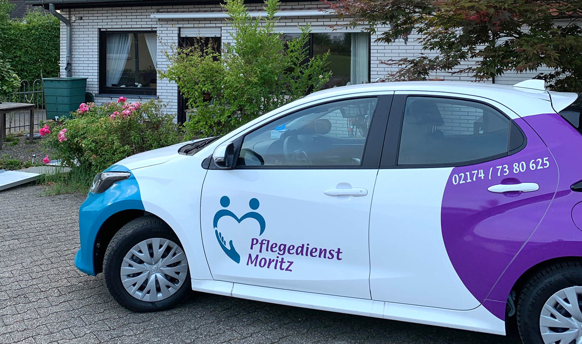 Der Ambulante Pflegedienst Moritz aus Odenthal bei einem Hausbesuch